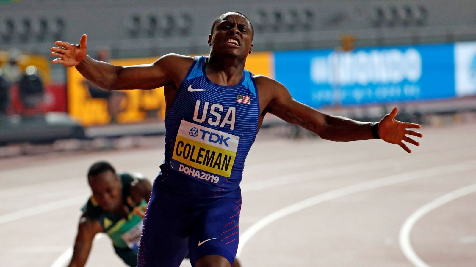 El atleta Christian Coleman, sancionado dos años por dopaje