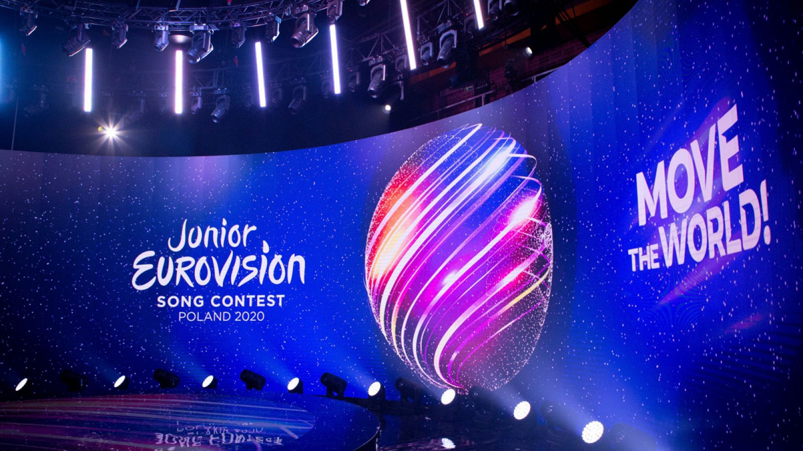 Escenario de Polonia para Eurovisión Junior 2020.