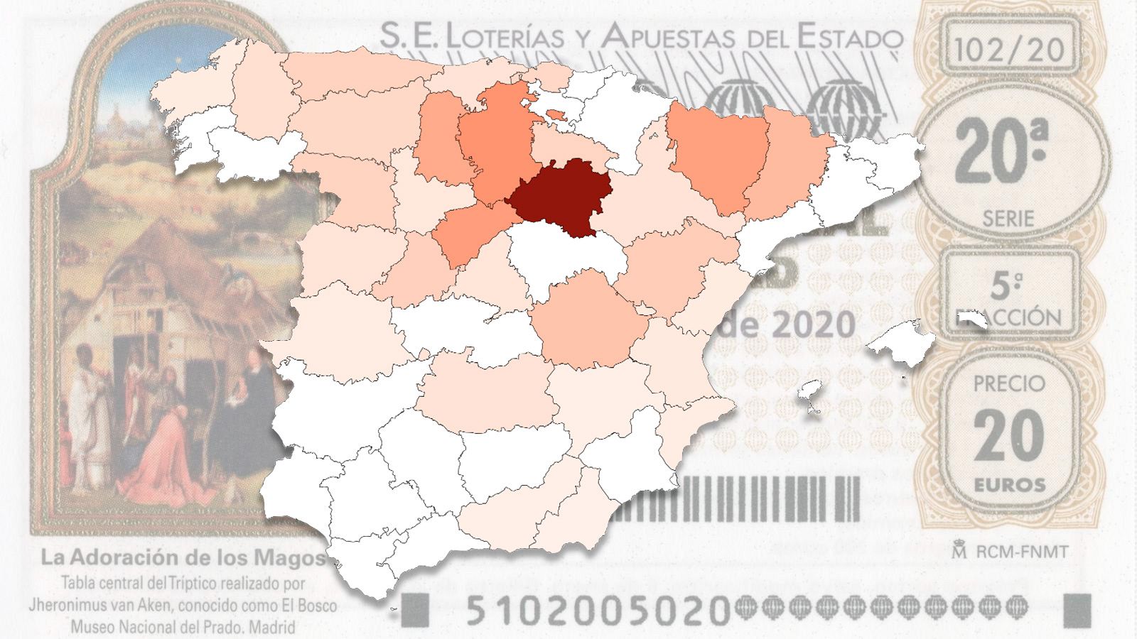 Los sorianos vuelven a ser los españoles que más Lotería de Navidad compran