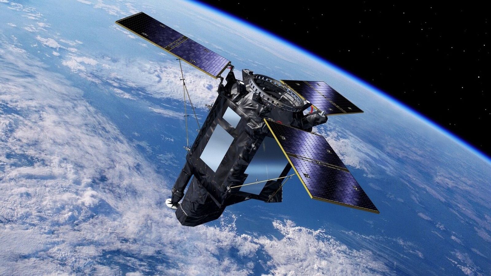 Ilustración facilitada del satélite español Seosat-Ingenio