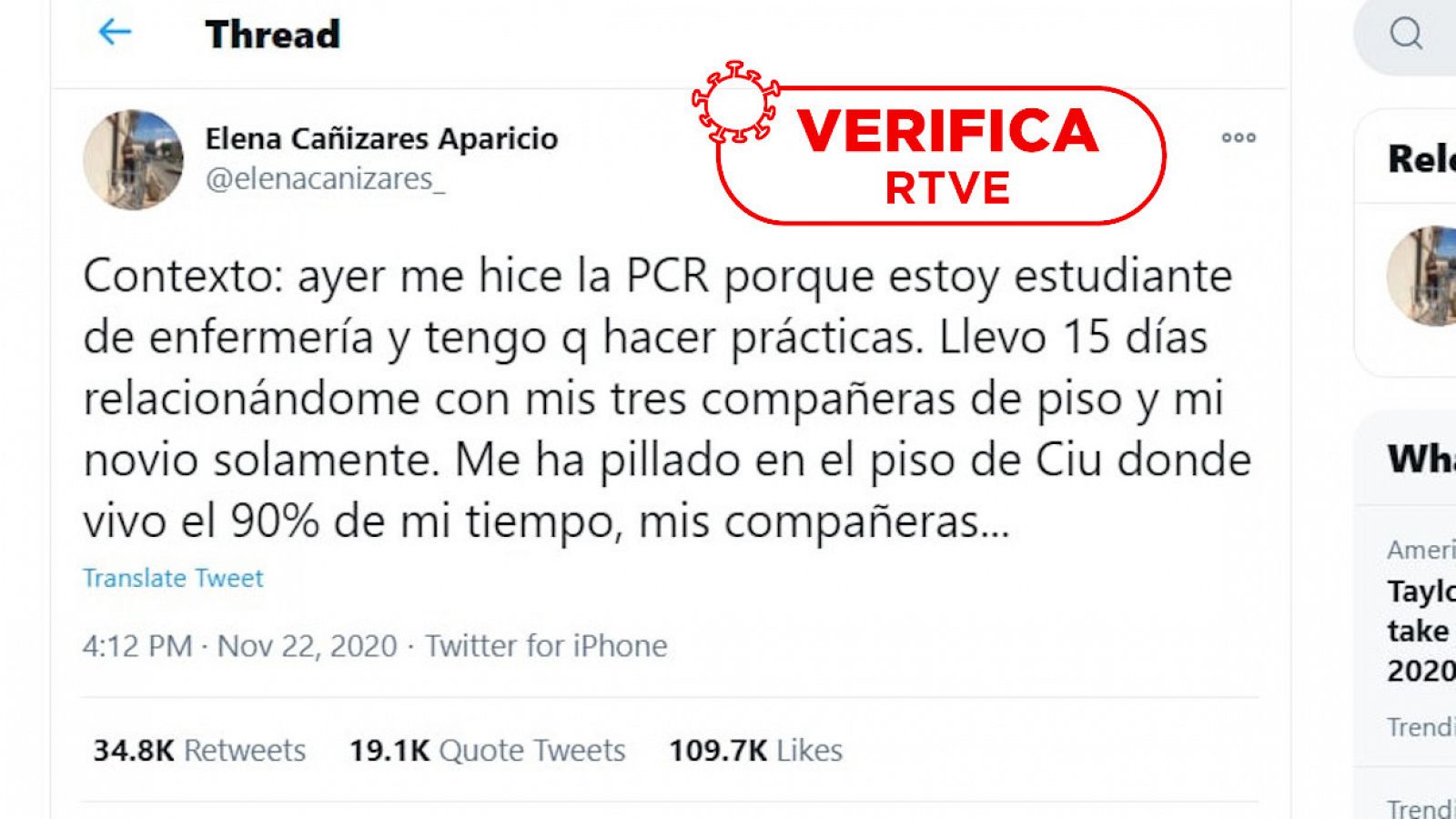 Este hilo de una persona con COVID-19 que vive en piso compartido se ha hecho viral