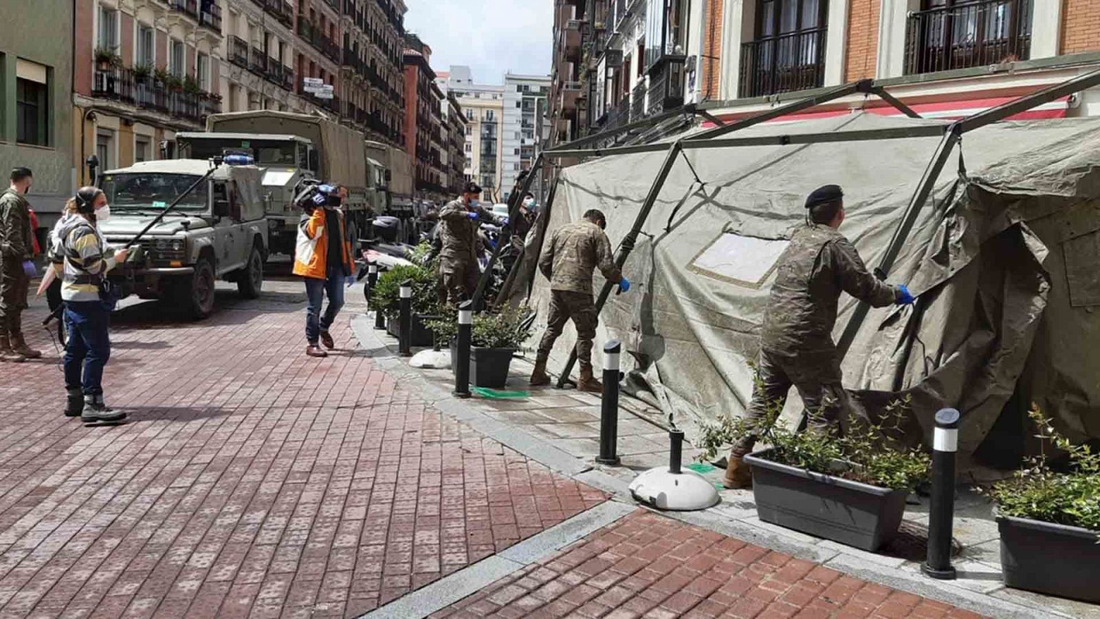 Desinfección de un centro de salud