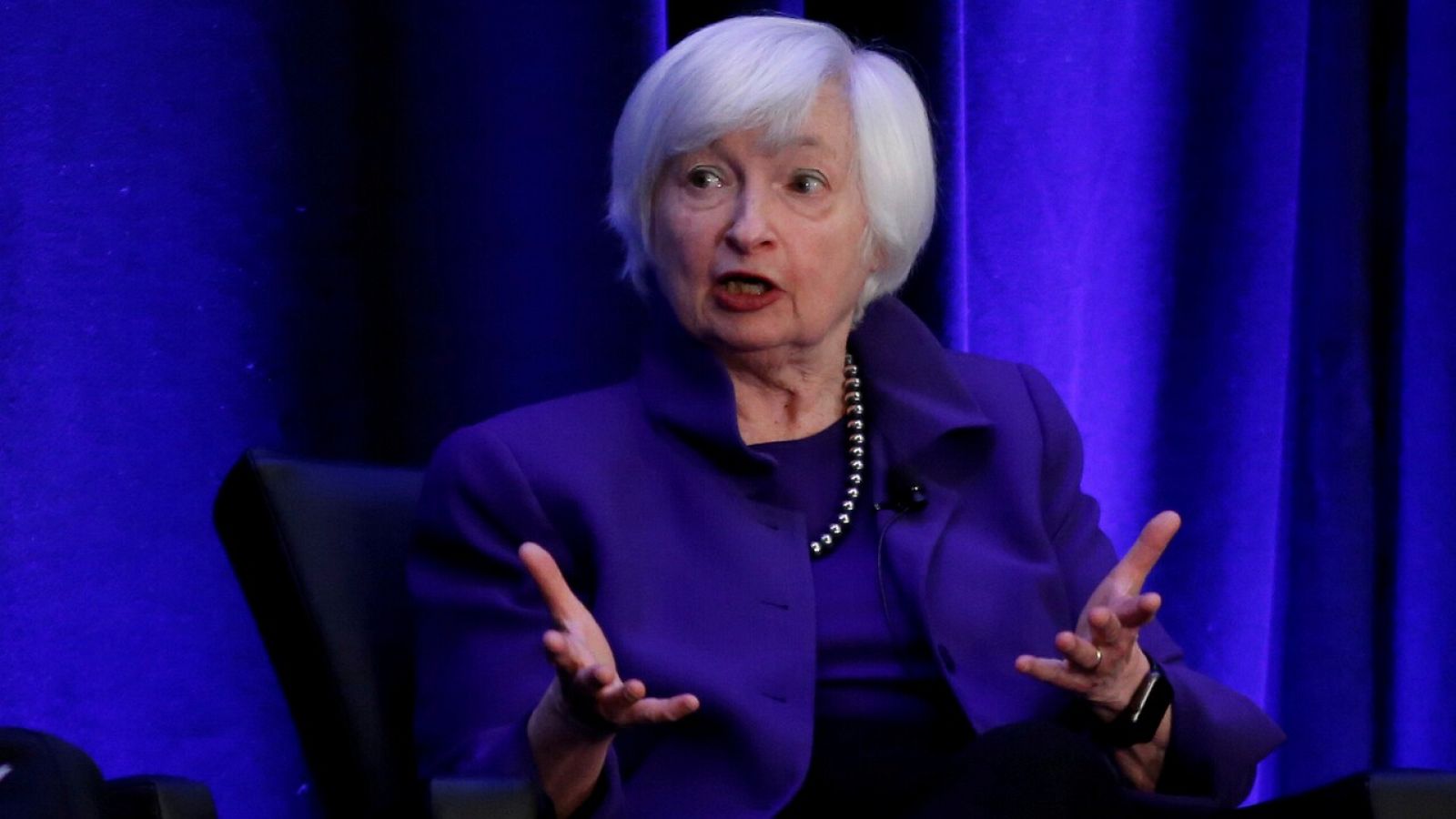 La expresidenta de la Fed Janet Yellen en una foto de archivo (2019). REUTERS/Christopher Aluka Berry
