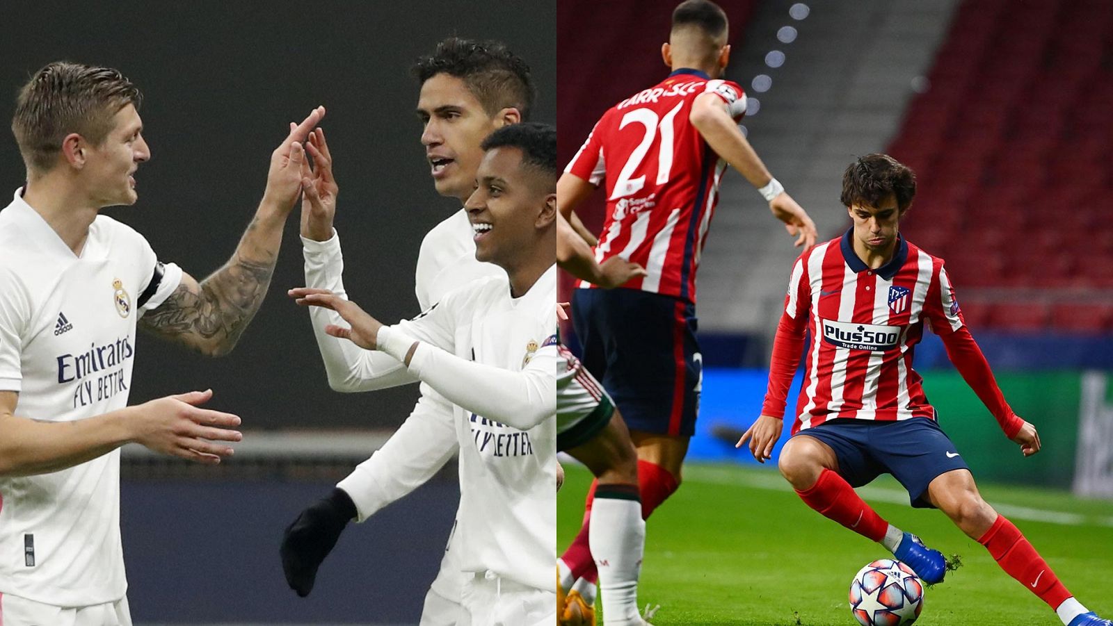Madrid y Atlético se la juegan en la jornada 5 de la Champions.