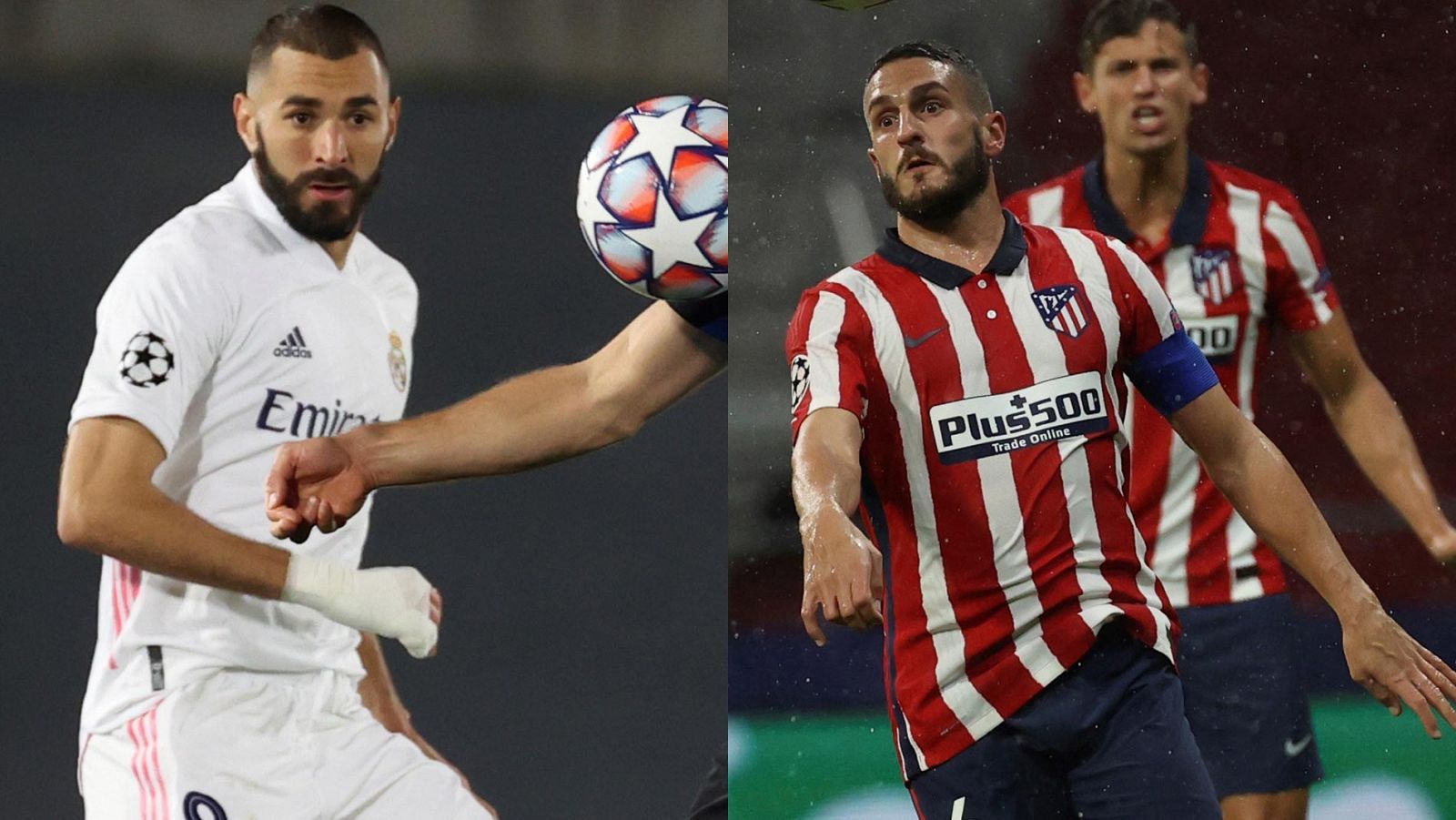 Real Madrid y Atlético se juegan sus opciones en Champions.