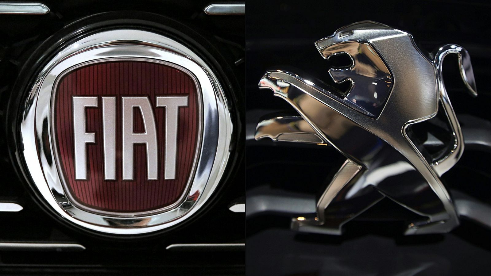 Combo de los logos de Fiat y Peugeot