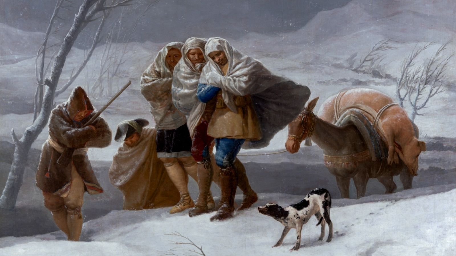 "La nevada o El Invierno", Goya, 1786