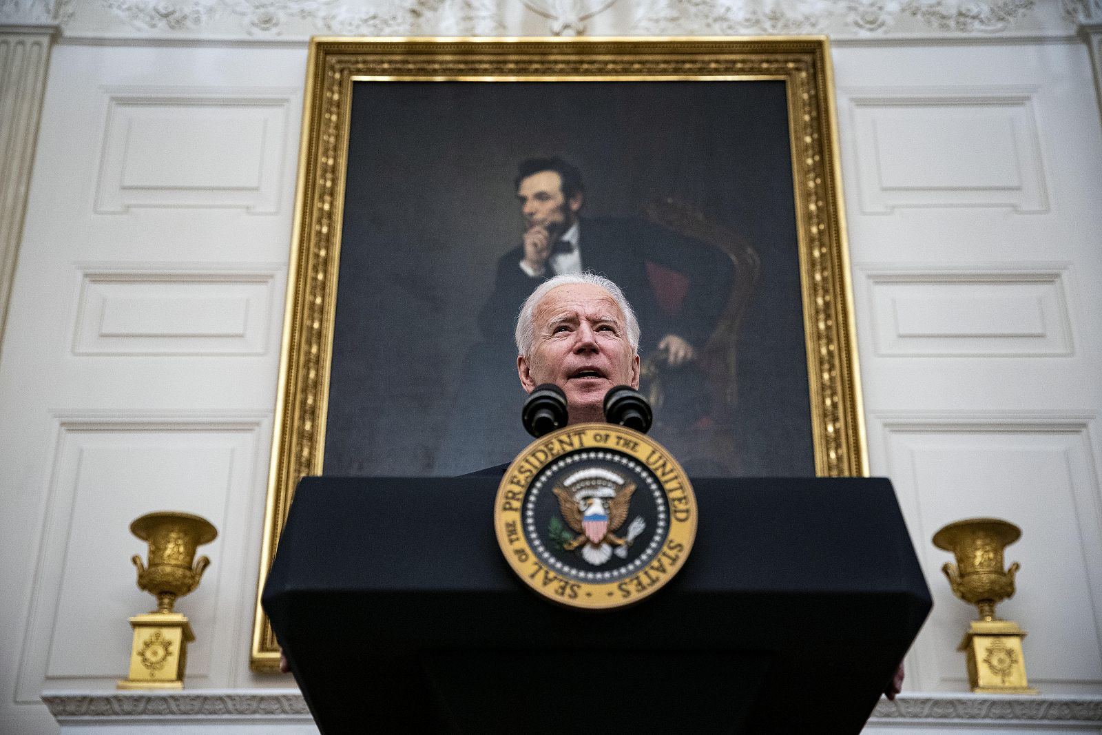 El presidente de Estados Unidos, Joe Biden, en una imagen del 21 de enero de 2021.