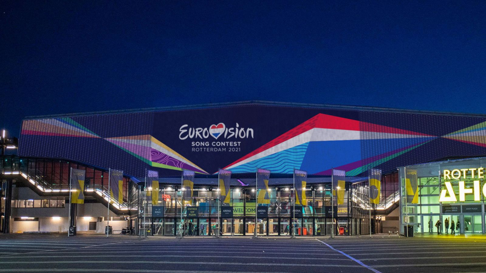 El Ahoy Arena de Róterdam acogerá las semifinales y la final de Eurovisión 2021.