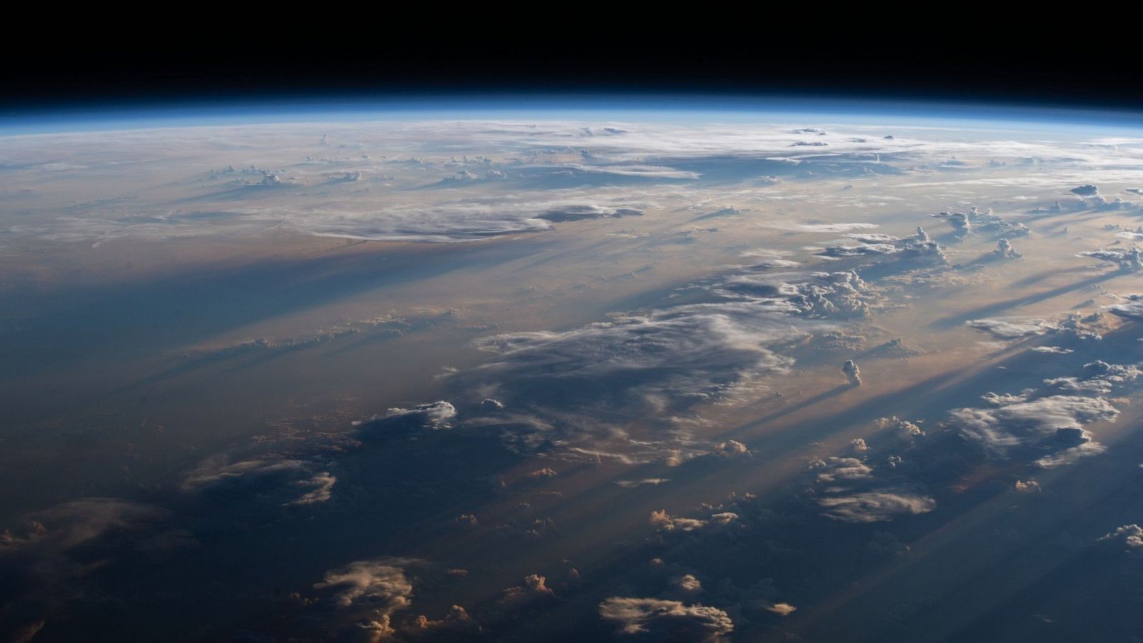 Imagen de la NASA tomada desde el espacio
