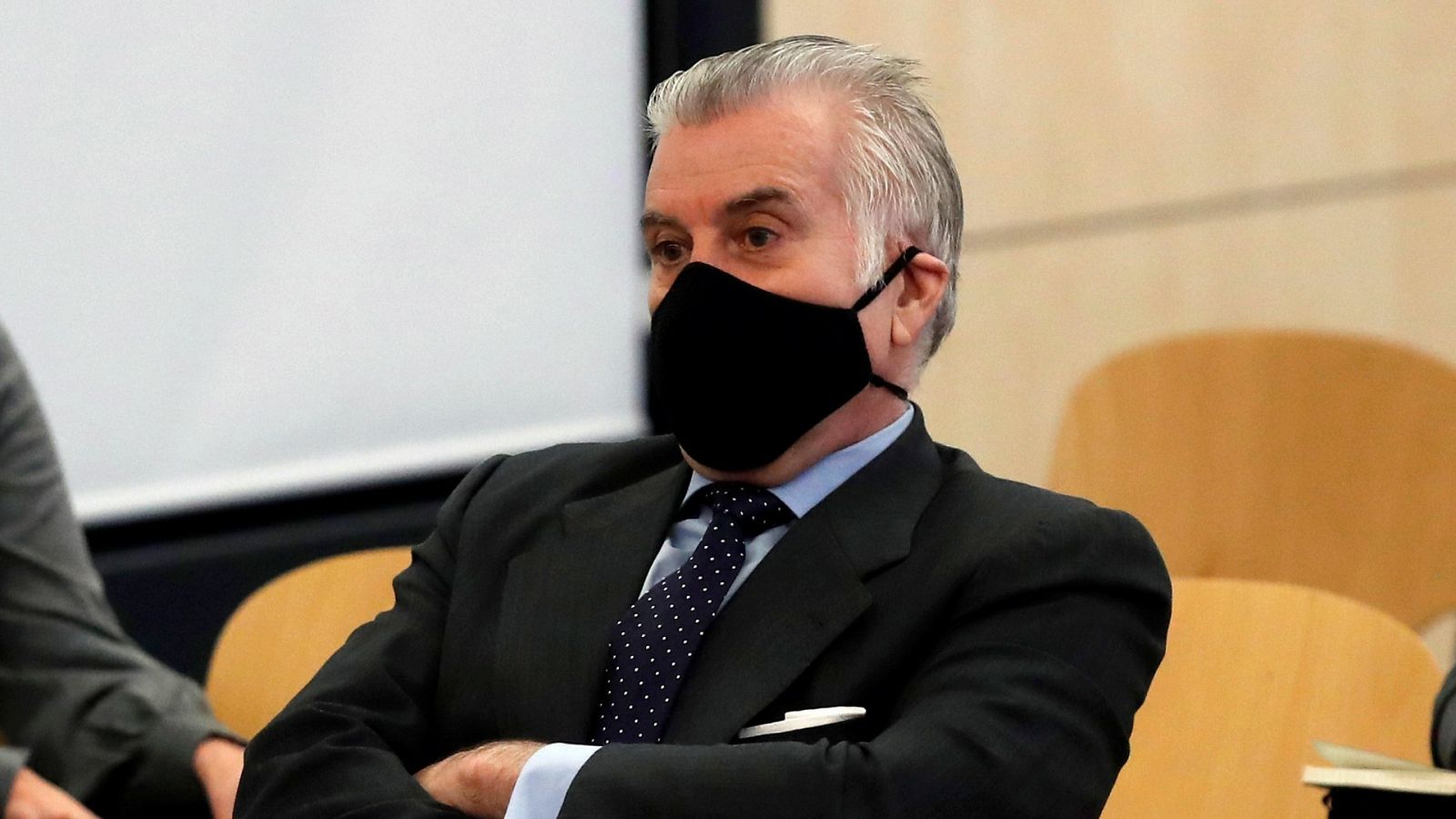 Luis Bárcenas, en el juicio por la 'caja B' del PP