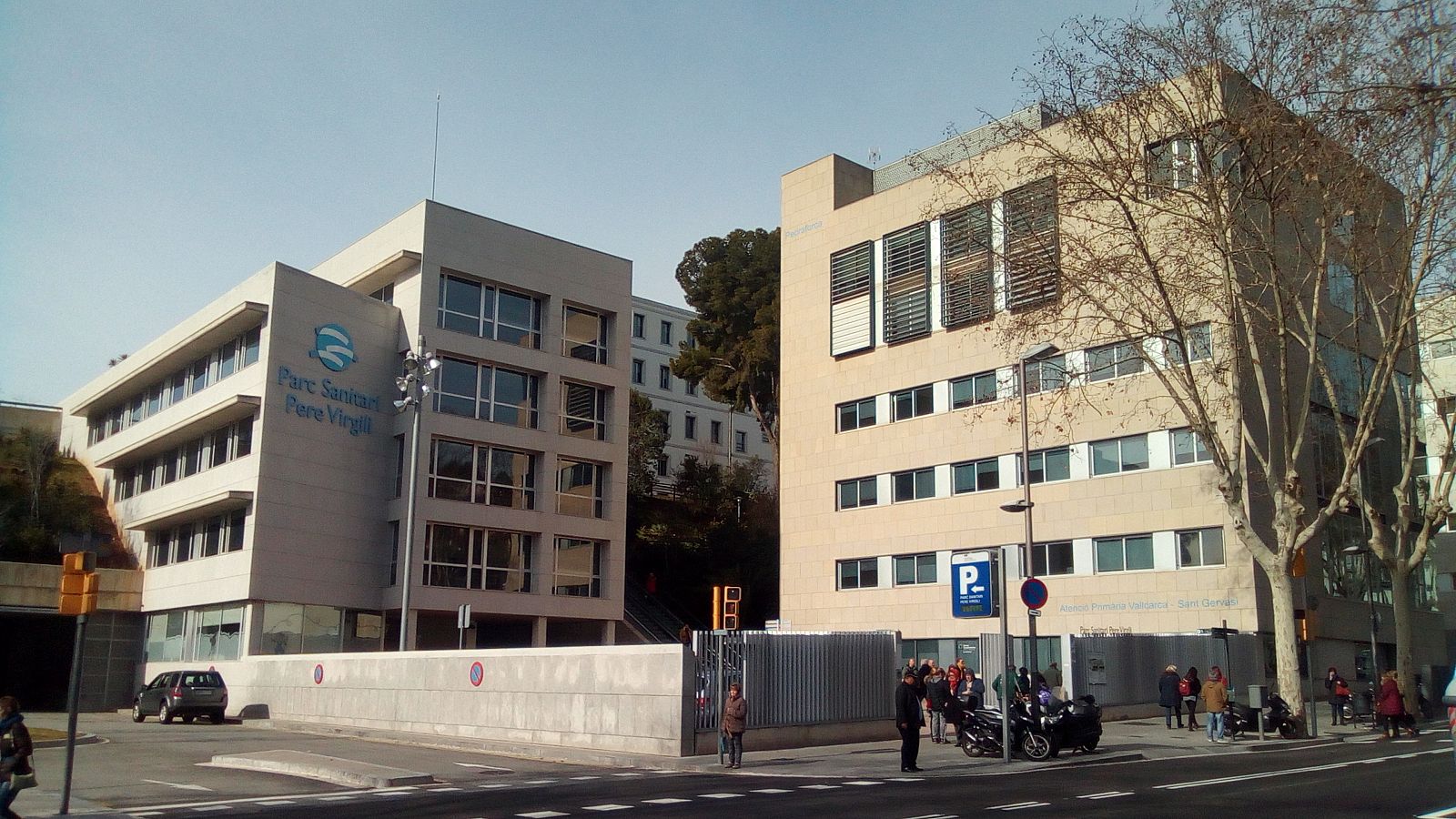 Parque Sanitario Pere Virgili, en Barcelona, posible ubicación del acelerador de protones.
