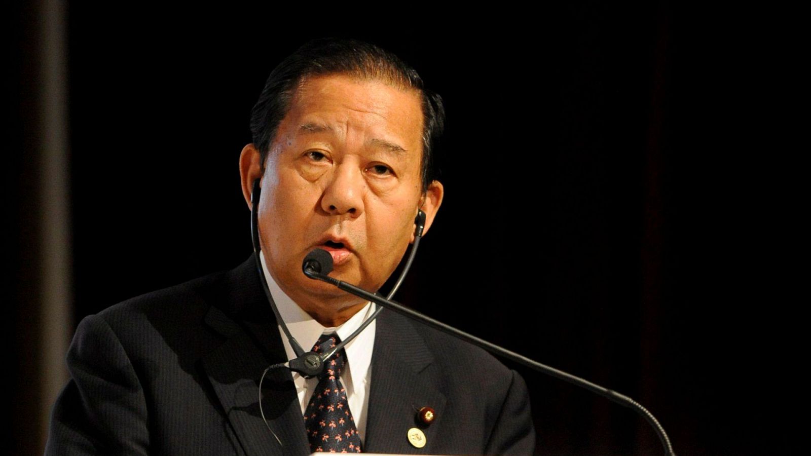 El secretario general del Partido Liberal Democrático de Japón, Toshihiro Nikai