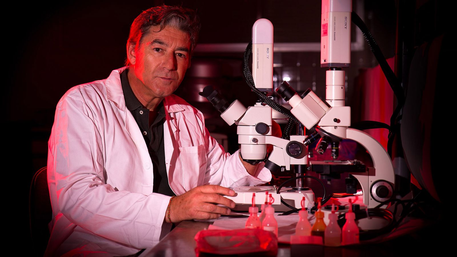 Luis Monje, biólogo y profesor de fotografía científica.