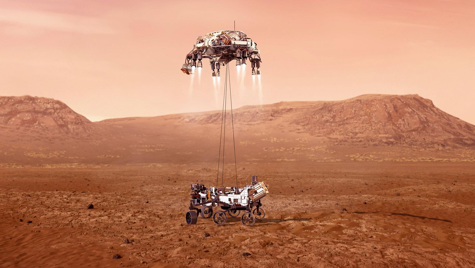  El rover Perseverance buscará signos de vida en Marte