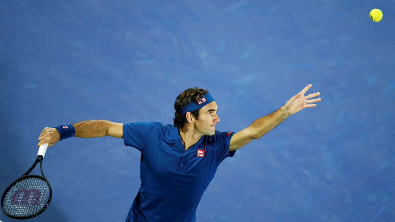  Imagen del tenista Roger Federer