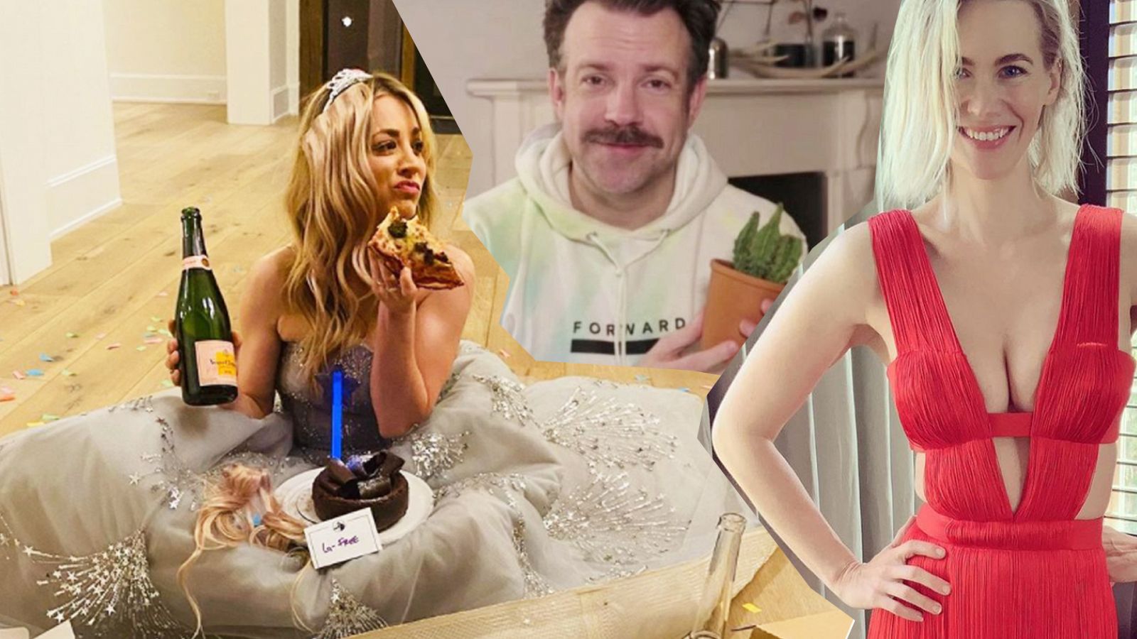 Kaley Cuoco, Jason Sudeikis o January Jones ponen un poco de sal en los Globos de Oro