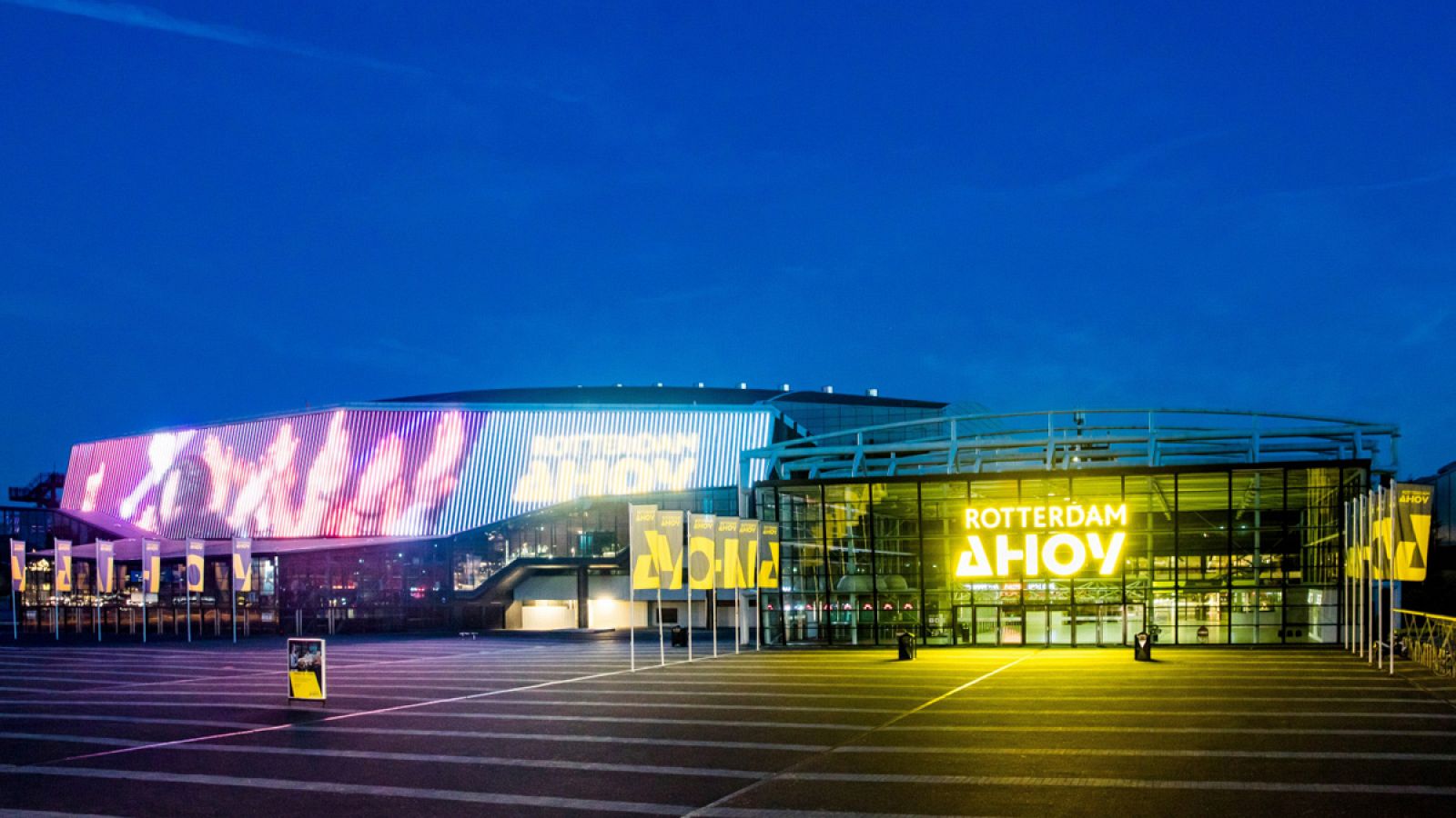El escenario de Eurovisión 2021 estará ubicado en el Ahoy Arena de Rotterdam.