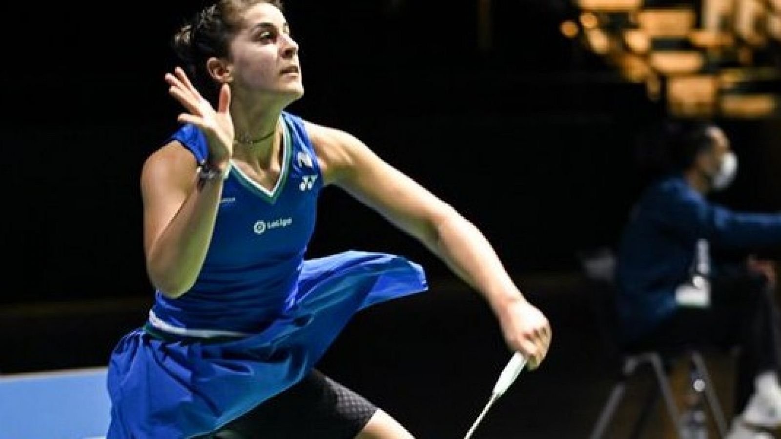 Imagen de la jugadora española de bádminton Carolina Marín.