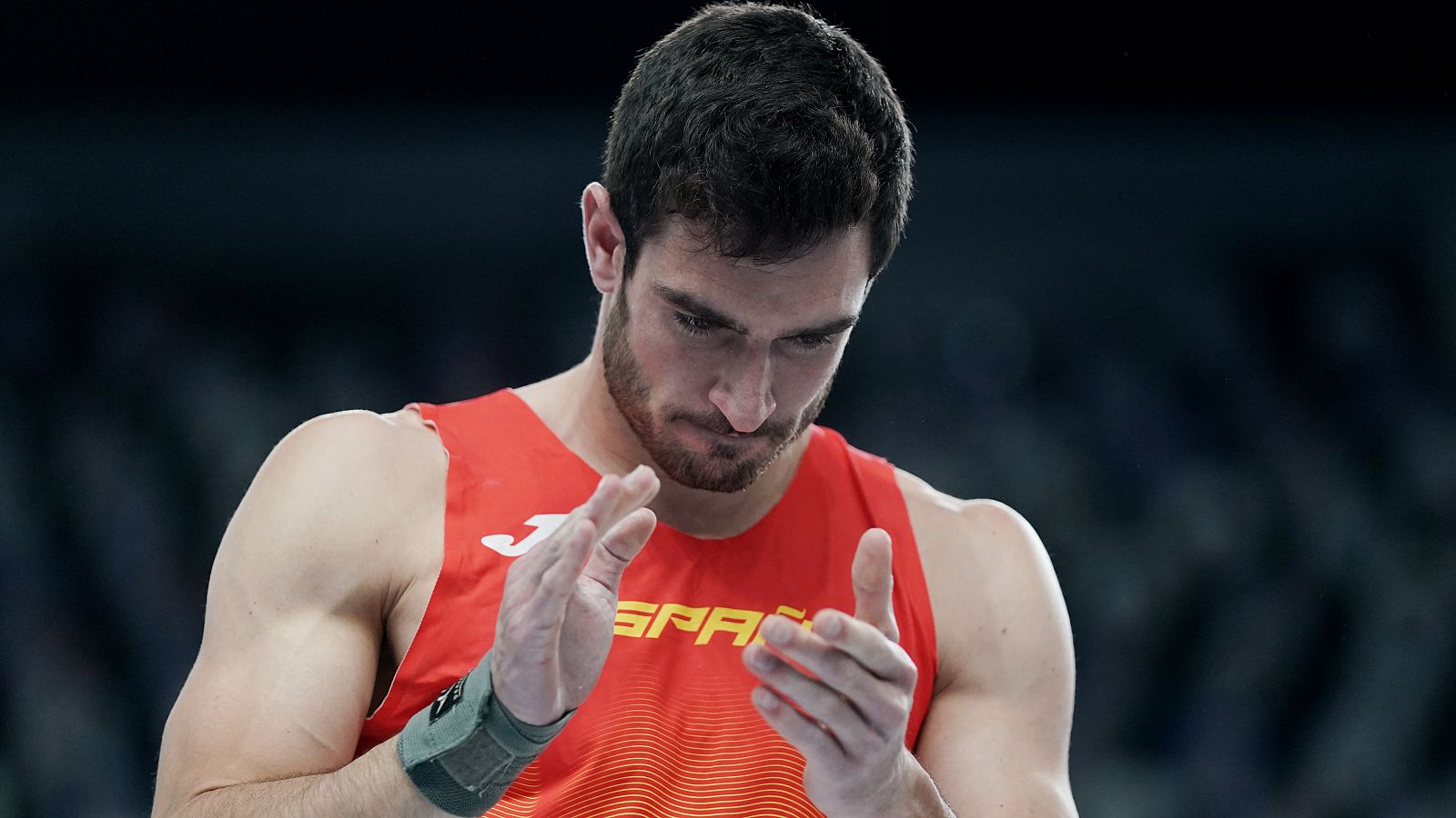 Jorge Ureña, en el Europeo de Torun.