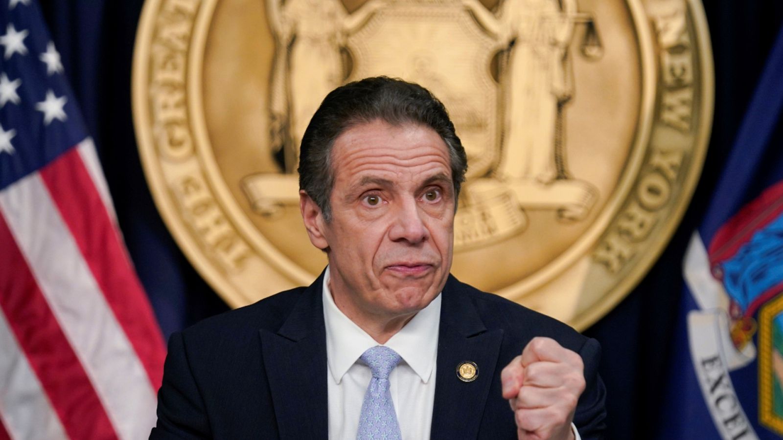 El gobernador de Nueva York, Andrew Cuomo, en una imagen del 18 de marzo de 2021.