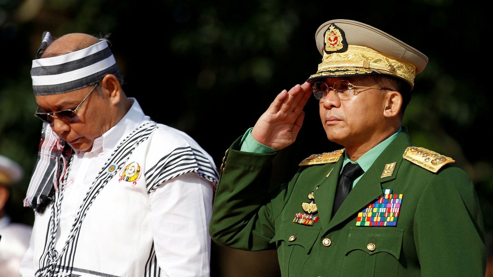El jefe de las Fuerzas Armadas de Birmania, el general Min Aung Hlaing