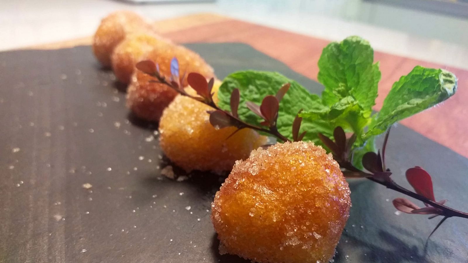 Receta de buñuelos de calabaza a la naranja