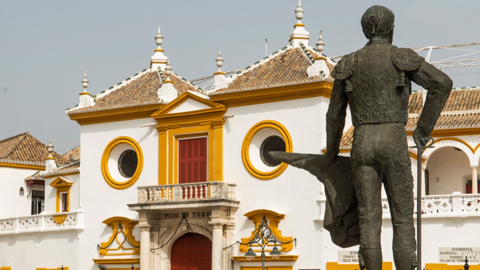 Una imagen del exterior de la plaza de toros de la Real Maestranza de Sevilla.
