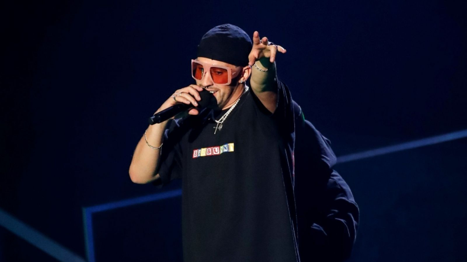 Imagen de archivo del 5 de marzo de 2020 del cantante Bad Bunny durante unos premios celebrados en Ciudad de México (México).