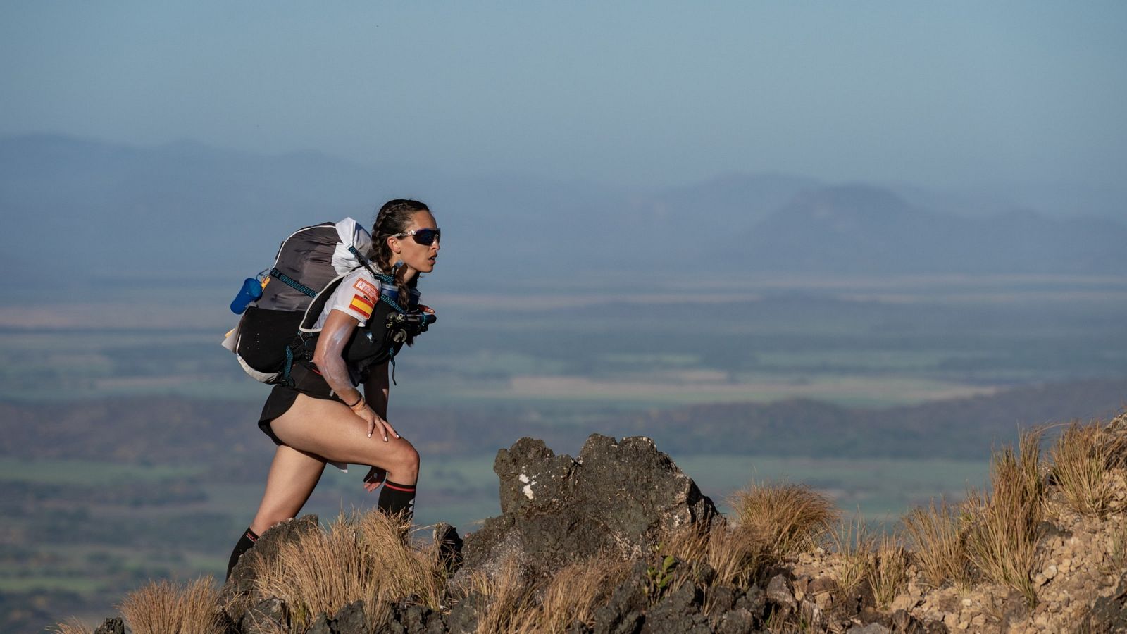 Maigua Ojeda plata en la Volcano Ultramarathon de Costa Rica