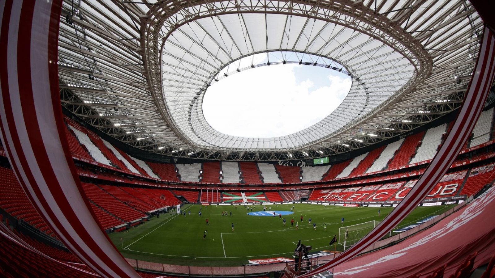 Imagen del Estadio de San Mamés en Bilbao.