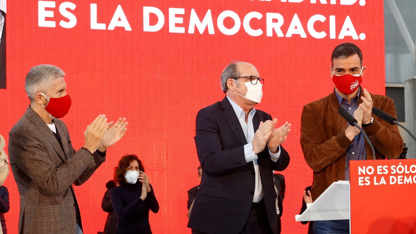 Acto del PSOE en Getafe