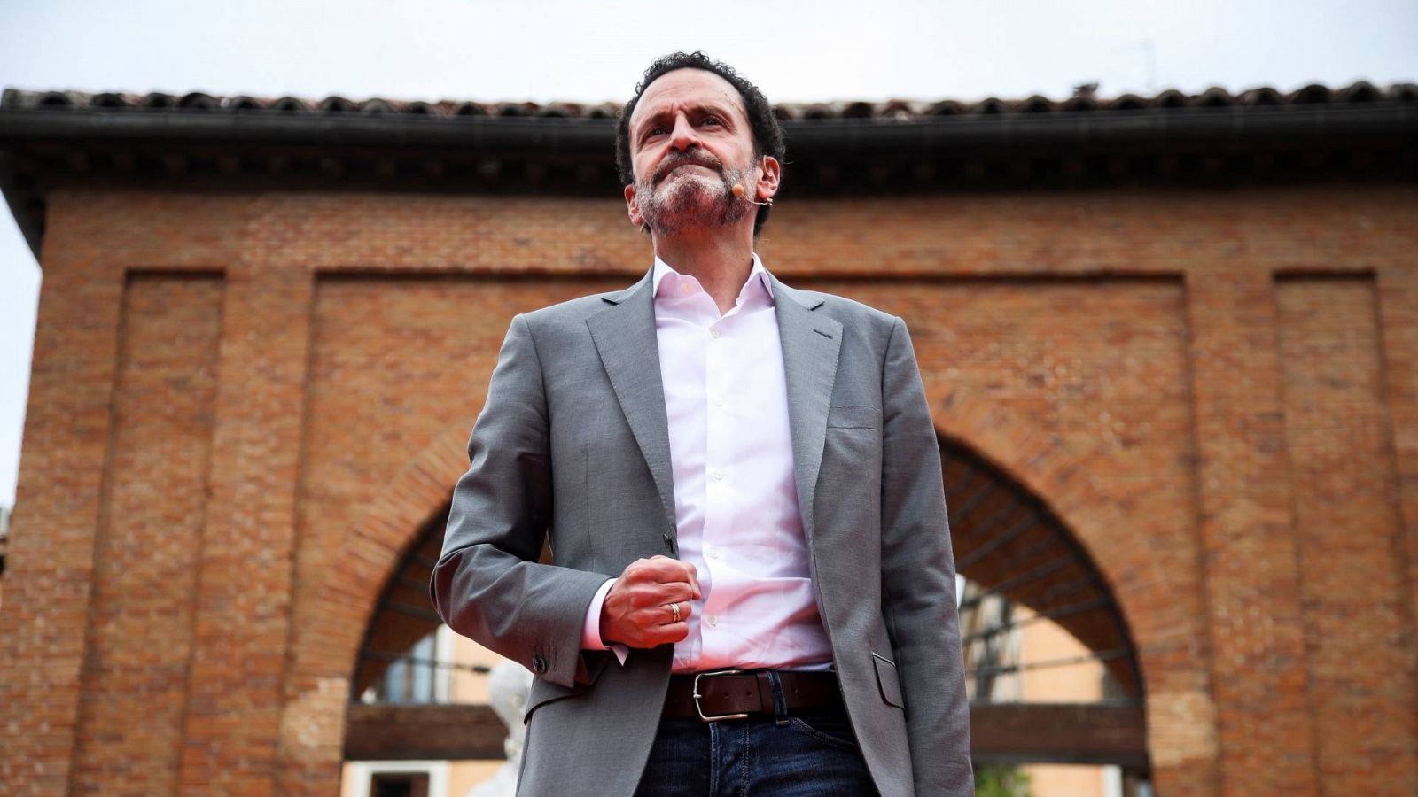 El candidato de Ciudadanos a las elecciones del 4M, Edmundo Bal, durante un acto de campaña en Madrid