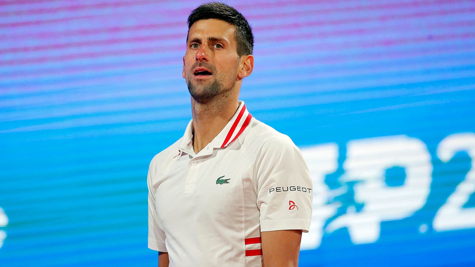 Novak Djokovic, baja de última hora en Madrid.