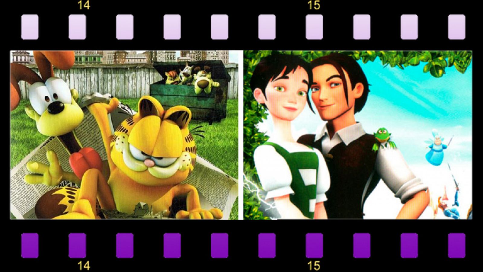¡Garfield y un cuento muy surrealista esta semana en Cine Clan!