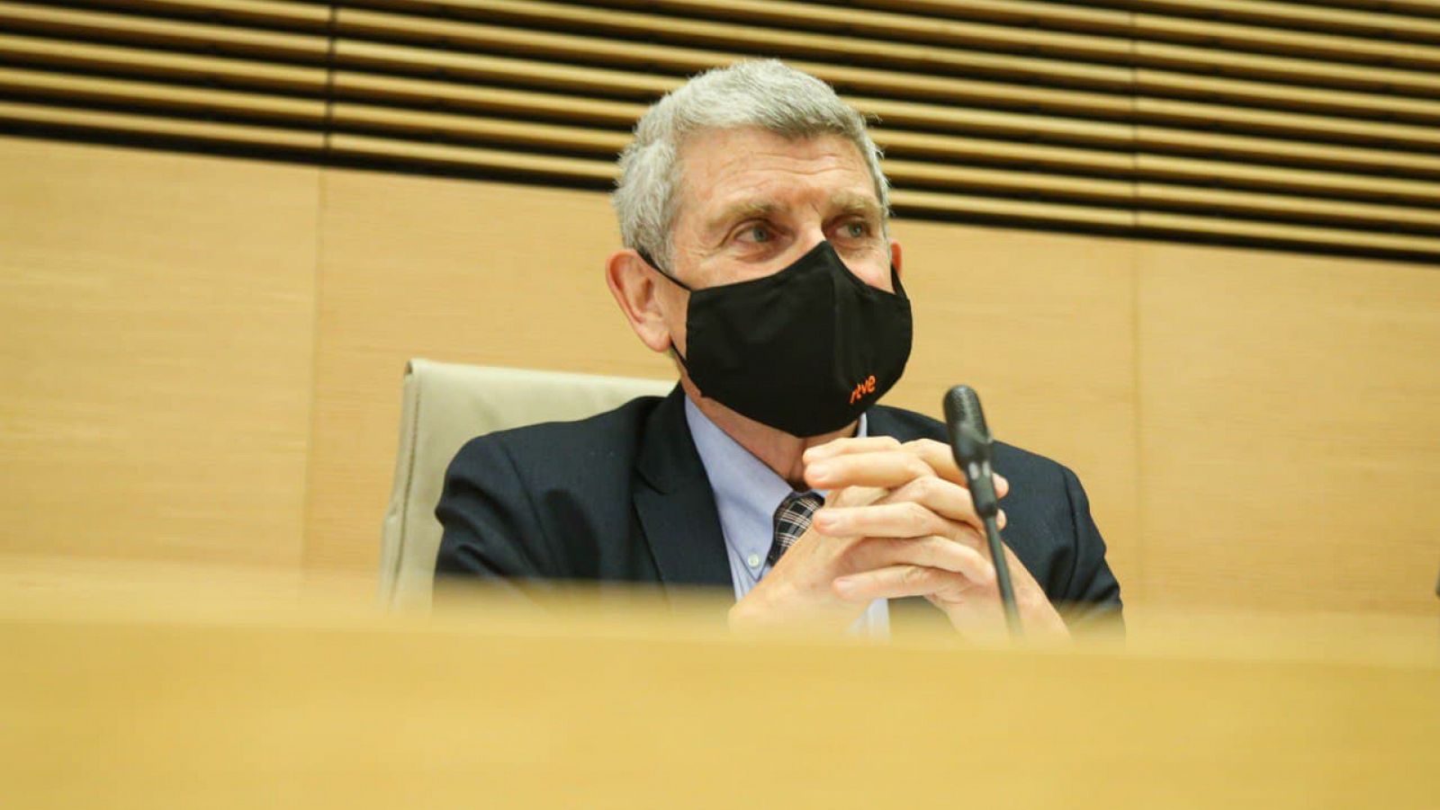 José Manuel Pérez Tornero, en el Congreso