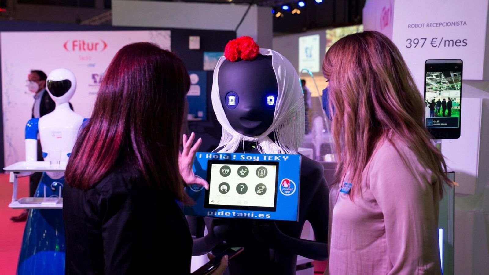 El robot Tokio, una de las innovaciones presentadas en Fitur