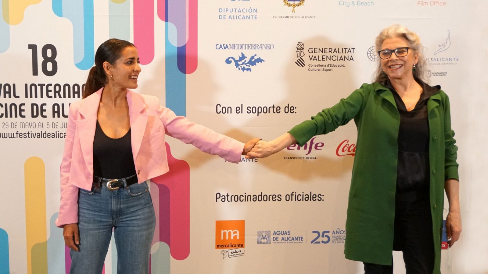 Inma Cuesta y Kiti Mánver protagonistas de la presentación del Festival de Cine de Alicante