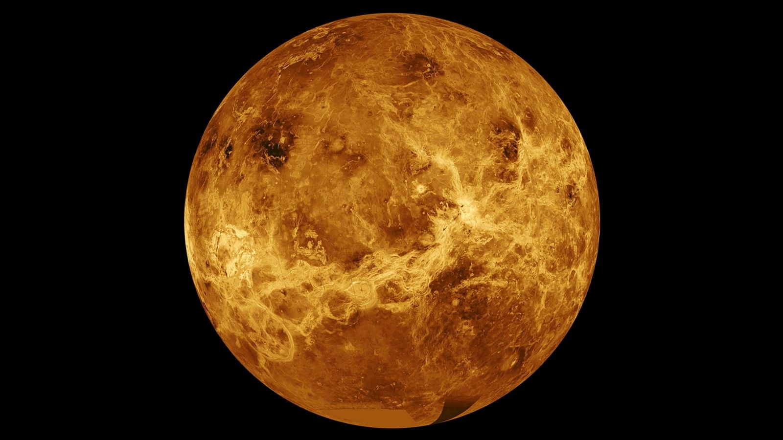 Imagen de Venus obtenida por la NASA
