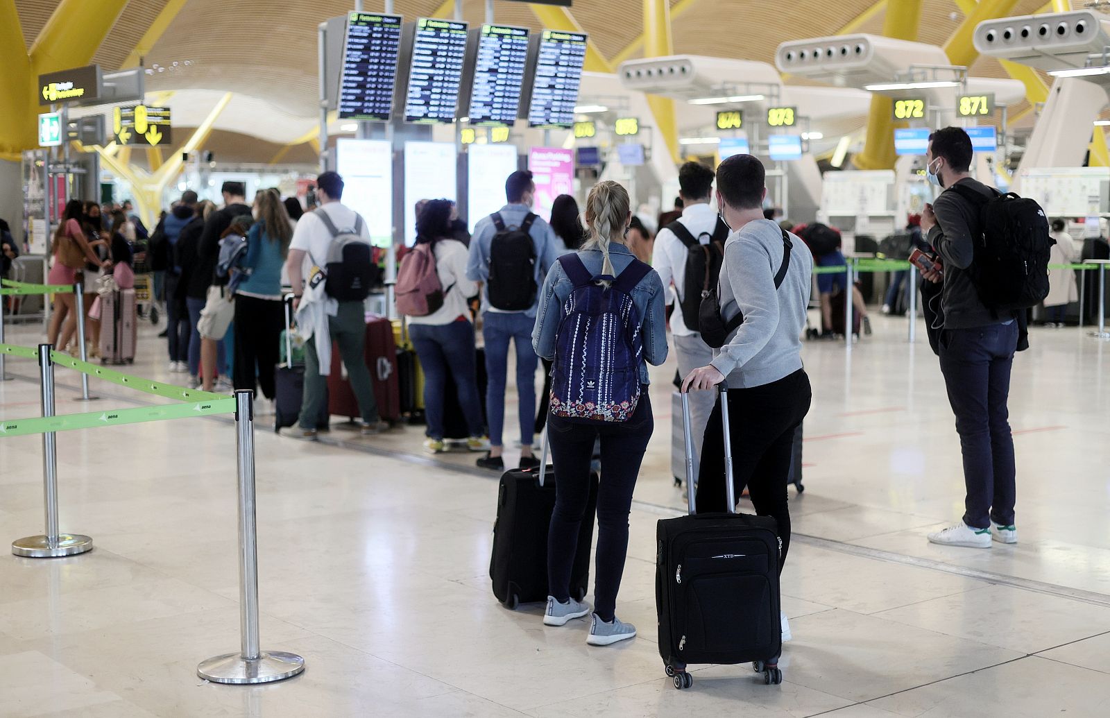 Madrid comienza a recibir pasajeros de Reino Unido sin necesidad de PCR