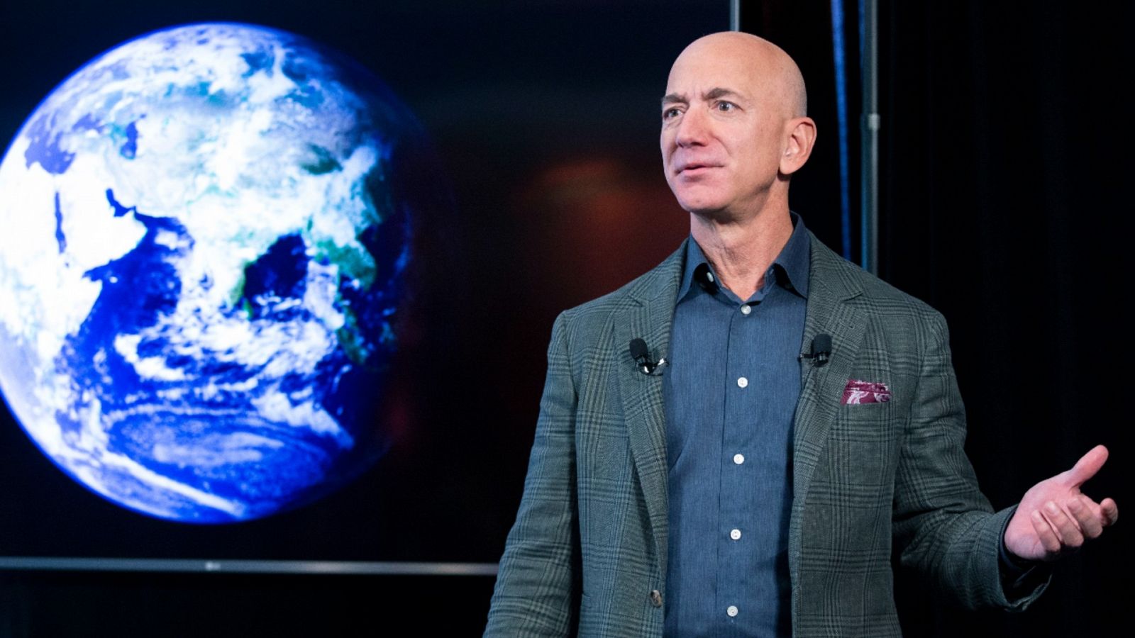 Imagen de archivo del 19 de septiembre de 2019 del fundador de Amazon, Jeff Bezos, durante una conferencia en Washington, Estados Unidos.