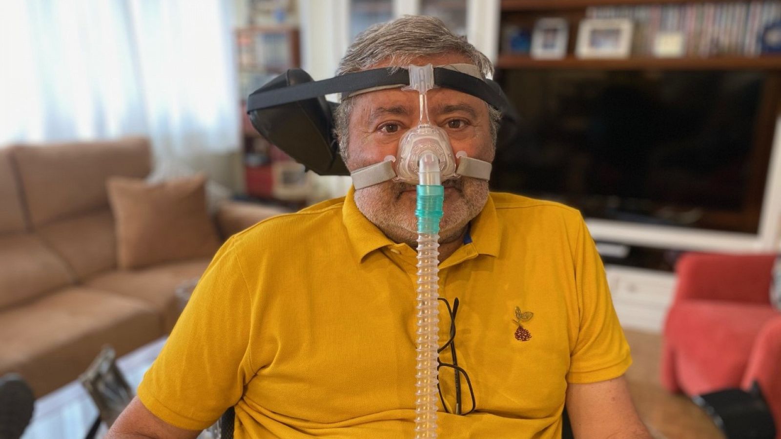 Pepe Tarriza, de 66 años, diagnosticado con ELA hace ocho