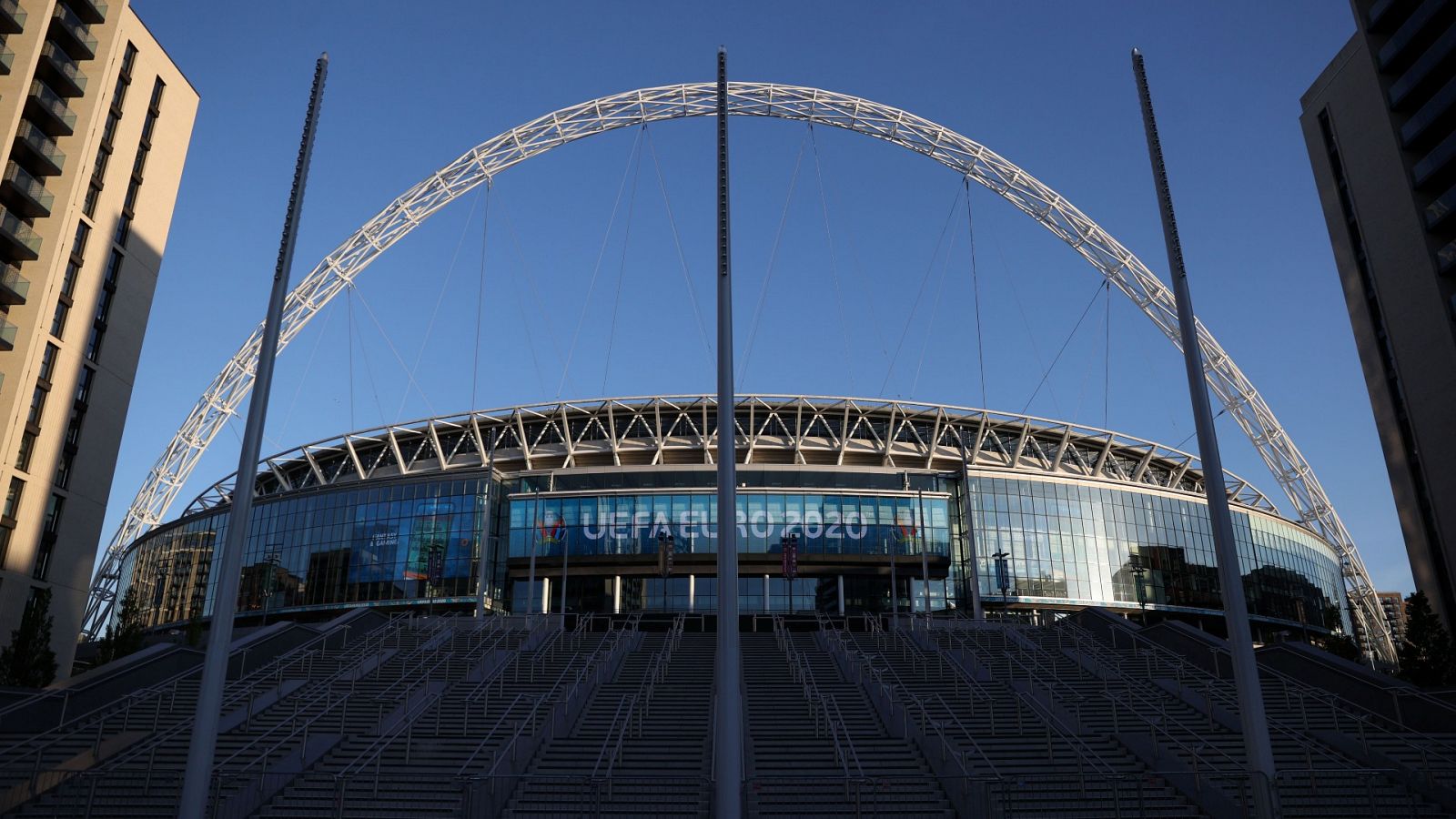 Vista del estadio de Wembley