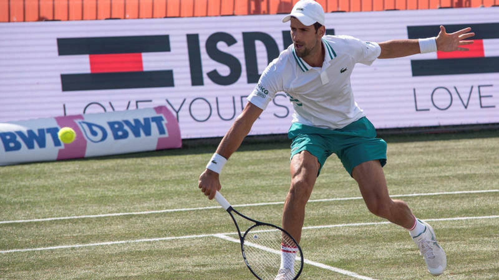 Djokovic, en el torneo de Mallorca.