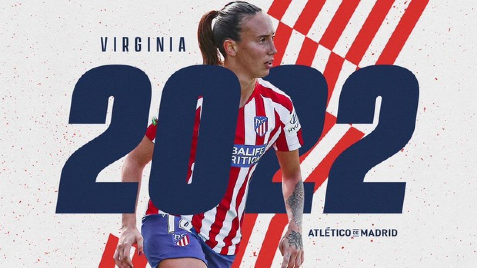 Virginia Torrecilla renueva un año con el Atlético de Madrid