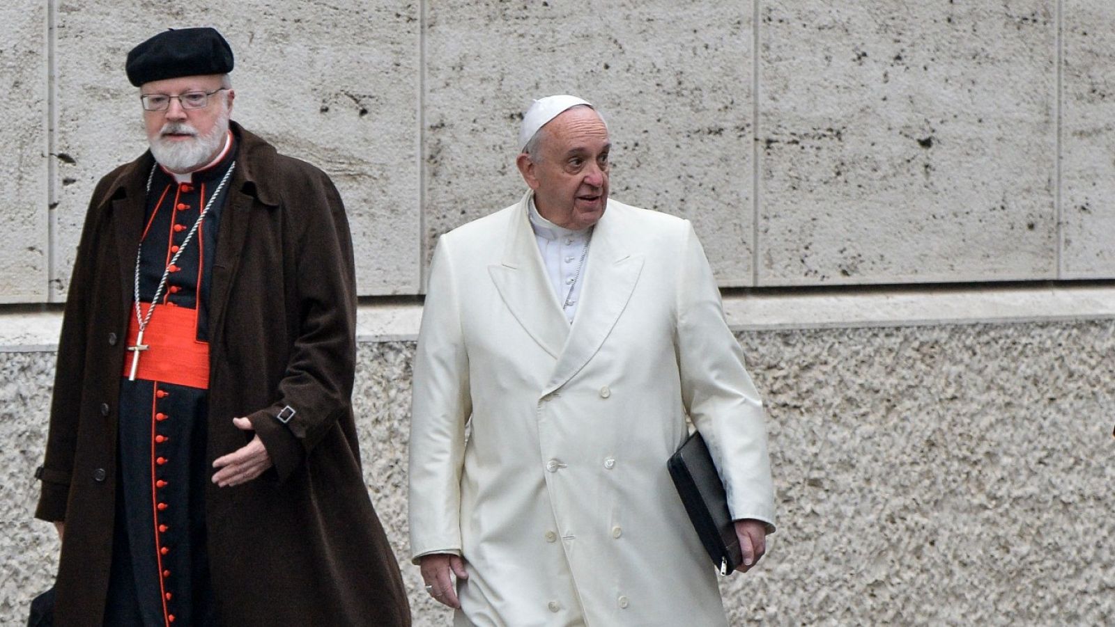 El papa Francisco con el cardenal Sean Patrick O'Malley, en una imagen de archivo