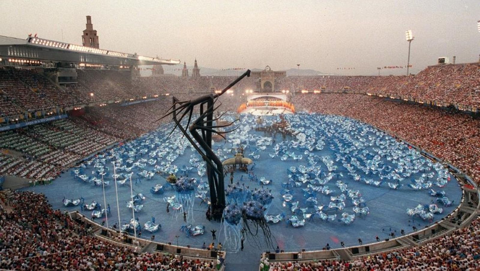 Ceremonia inaugural de los Juegos Olímpicos de Barcelona' 92