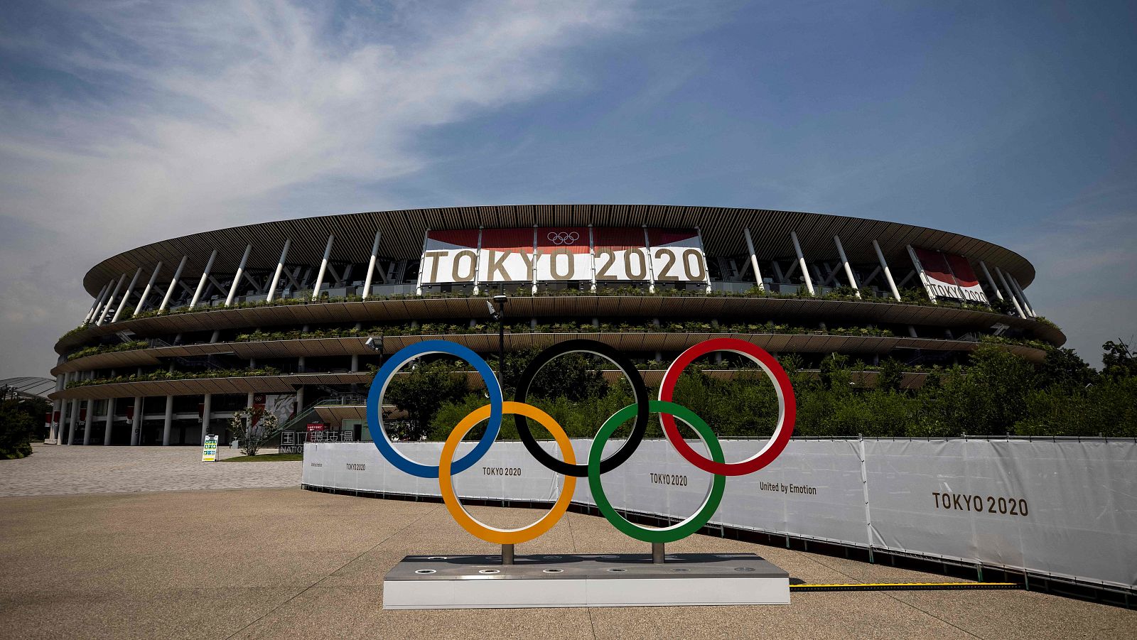 Estadio olímpico de Tokyo 2020.