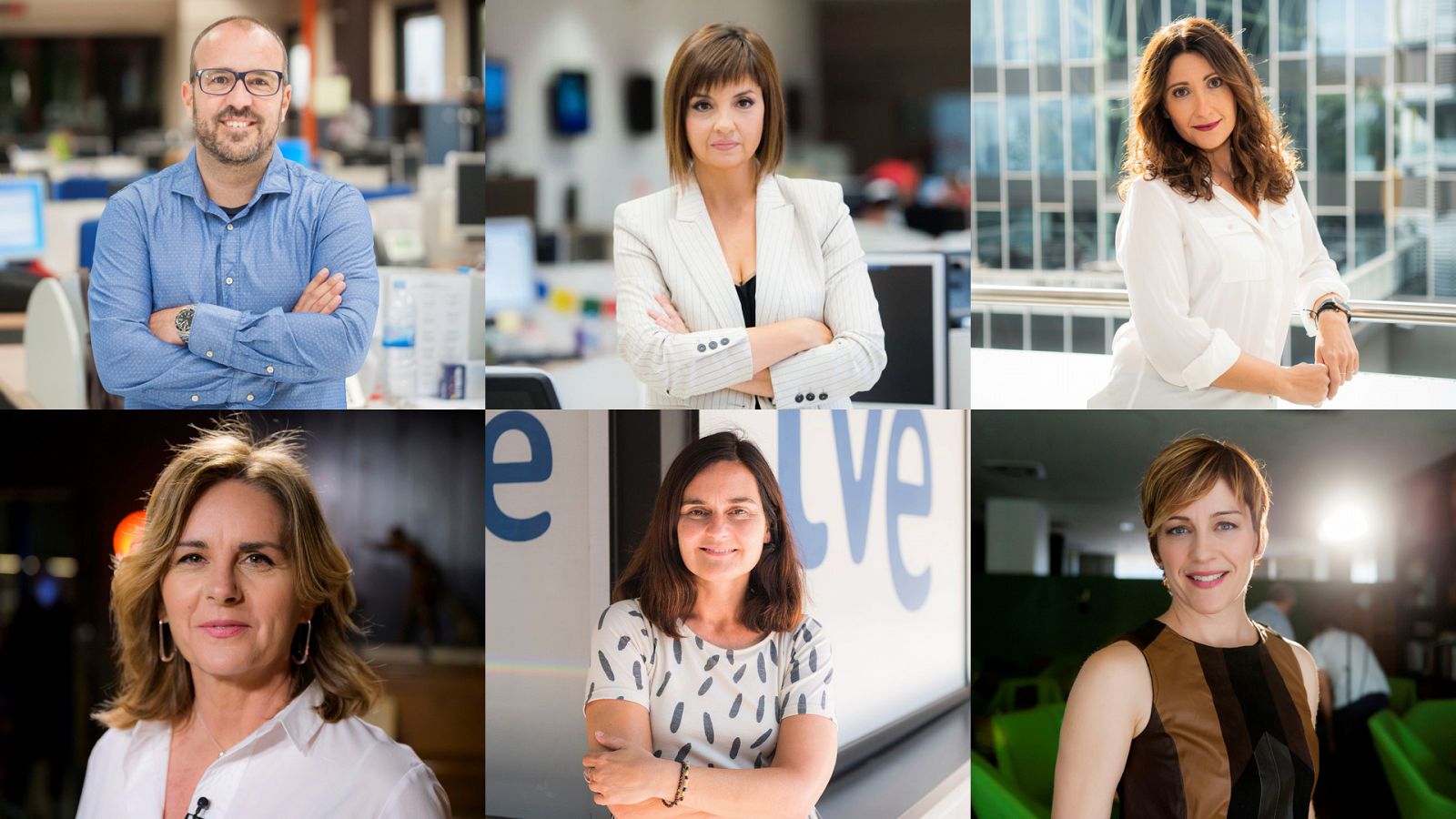 Rafa Lara, Marta Ribas, Sonia Urbano, Anna Cler, Laura Folguera y Marta Càceres