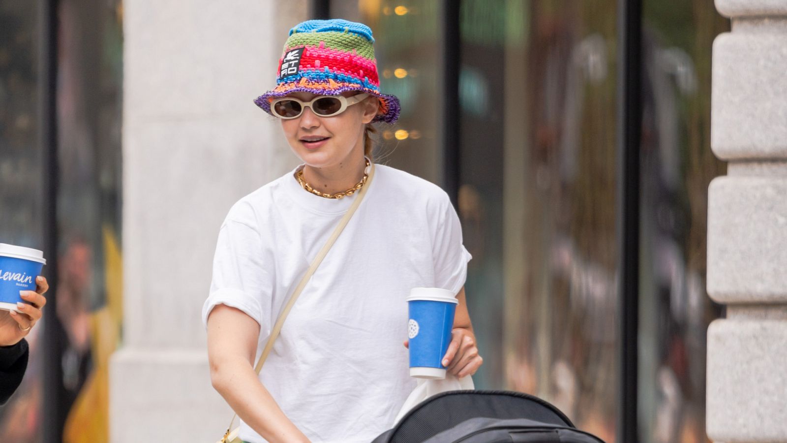 El look comfy de Gigi Hadid